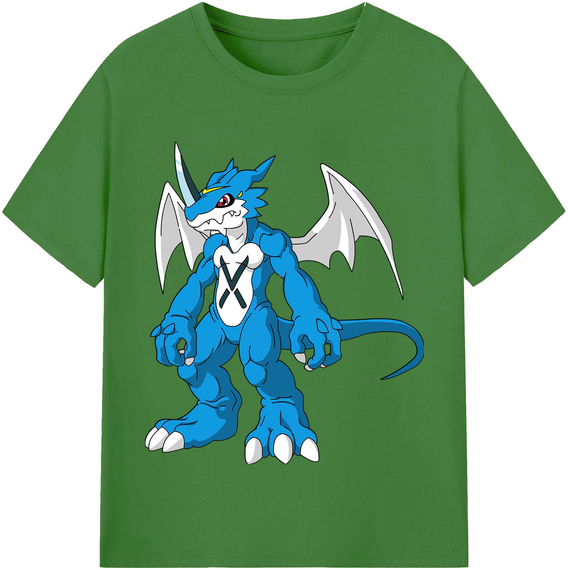 （画像用） Digimon デジタルモンスター/デジモン レディースカジュアルプリントTシャツ（綿100％）